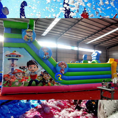 Jeux de fête pour adultes Grands pattes en PVC Patrouille gonflable Château de saut avec obstacle