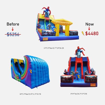 Des diapositives gonflables pour enfants, le complément parfait à votre liste de vacances.