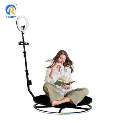 Photo booth vidéo 360 automatique avec miroir magique LED Ipad pour un événement de mariage en direct populaire