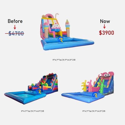 Salles de sport avec piscine gonflable
