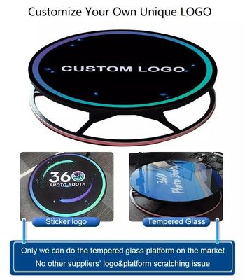Dispositifs compatibles avec le Gro 115cm 360 Photo Booth Machine avec cas et contrôle d'urgence