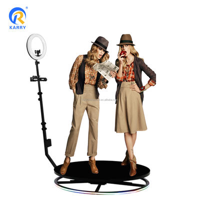 Photo booth vidéo 360 automatique avec caméra Ipad Led Parfait pour les événements et les fêtes