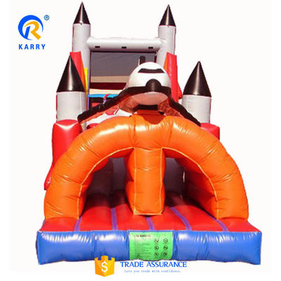 Cours d'obstacles en tunnel gonflable commercial Excitant défi de saut pour adultes