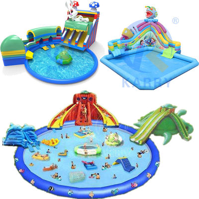 Glissière et piscine gonflables pour enfants et adultes avec un design écologique