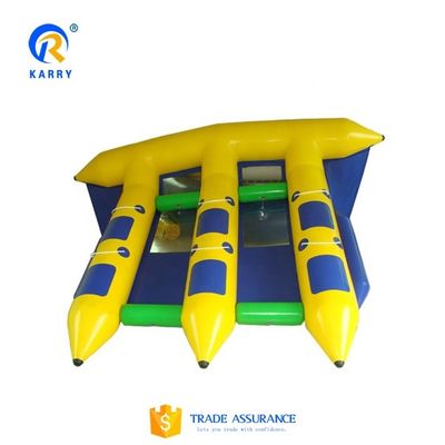 Tubes gonflables en bâches en PVC pour poissons volants, remorquantes pour 5 à 10 passagers dans l'eau