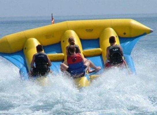 Tubes gonflables en bâches en PVC pour poissons volants, remorquantes pour 5 à 10 passagers dans l'eau