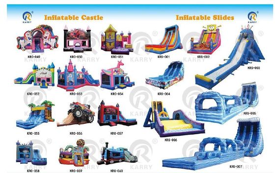Course d'obstacles gonflable avec certification CE EN14960 et conception portable