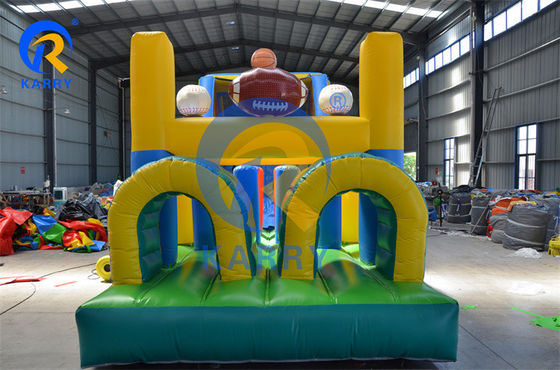 Amusement gonflable sautant sautant bouncer pour les enfants jeux de sport partie jeu portable