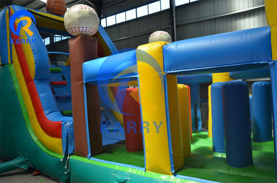 Amusement gonflable sautant sautant bouncer pour les enfants jeux de sport partie jeu portable