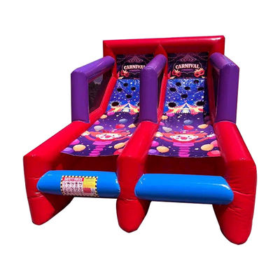 Jeu de tir à la balle gonflable pour les fêtes Location 2 joueurs Carnaval Jeux interactifs