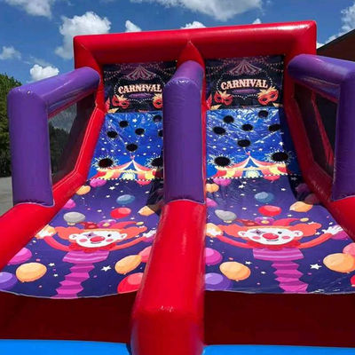 Jeu de tir à la balle gonflable pour les fêtes Location 2 joueurs Carnaval Jeux interactifs