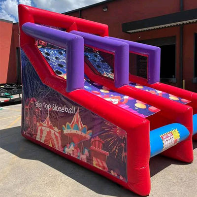 Jeu de tir à la balle gonflable pour les fêtes Location 2 joueurs Carnaval Jeux interactifs