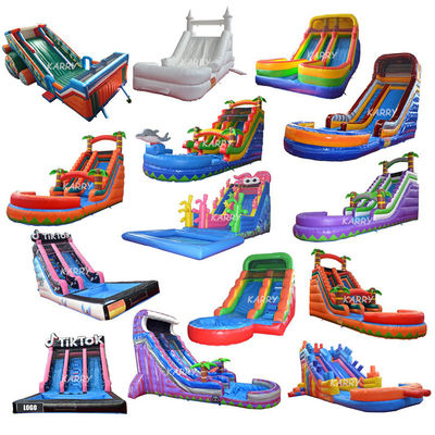 Glissière alpine stimulante pour adultes Glissière gonflable à eau Piscine Glissière intérieure pour enfants