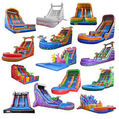Glissière alpine stimulante pour adultes Glissière gonflable à eau Piscine Glissière intérieure pour enfants