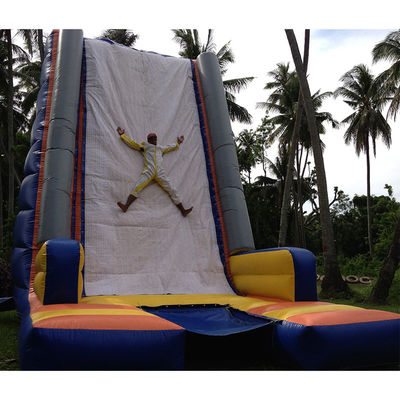 Logo personnalisé accepté Paroi collante gonflable et mur d'escalade pour les jeux en plein air pour adultes