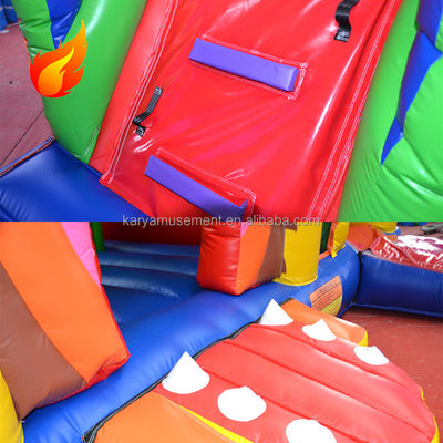 Taille et couleur personnalisées Château gonflable avec glissière