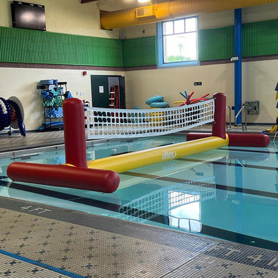 Activités aquatiques et terrestres Réseau gonflable de beach volleyball avec conception personnalisée