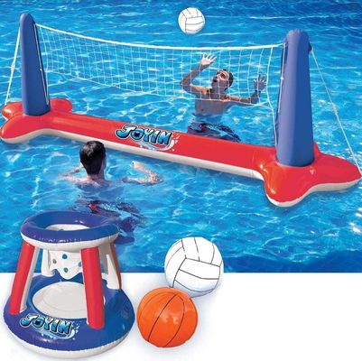 Activités aquatiques et terrestres Réseau gonflable de beach volleyball avec conception personnalisée