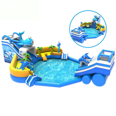 Piscine gonflable combo ronde piscine parc aquatique pour les enfants