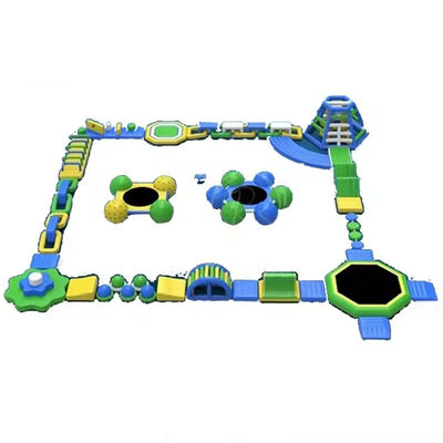 Parc aquatique gonflable avec kit de ventilation et de réparation Capacité maximale 100-500 kg