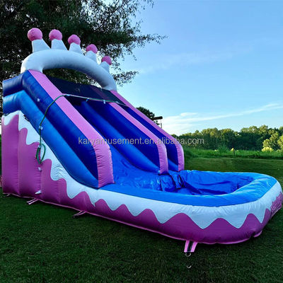 14 ans de plus Commercial Party Rental Châteaux gonflables Glissière d'eau Château à rebondir