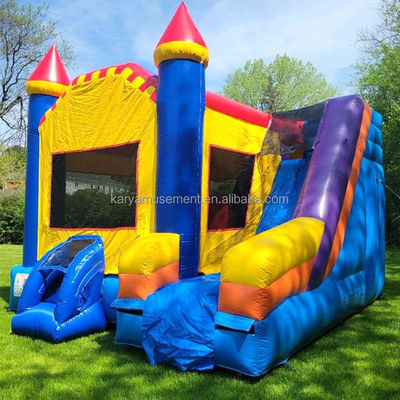 14 ans de plus Commercial Party Rental Châteaux gonflables Glissière d'eau Château à rebondir