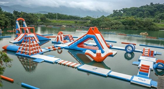 Parc aquatique gonflable extérieur très grand parc aquatique pour adultes et enfants divertissement