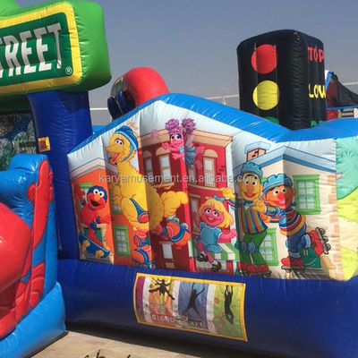 Blower comprenant une maison gonflable commerciale pour les jeux gonflables pour enfants