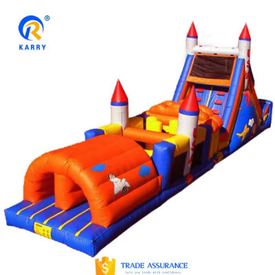 Caractéristiques PORTABLE Cours d'obstacles gonflable Jeu pour adultes pour les activités sportives et pour enfants