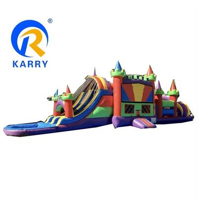 Caractéristiques PORTABLE Cours d'obstacles gonflable Jeu pour adultes pour les activités sportives et pour enfants