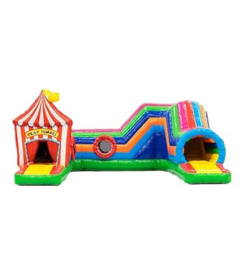 Jeu gonflable Tunnel Cirque Course d'obstacles 0,55 mm Platon Étarpe en PVC