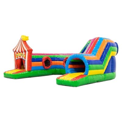 Jeu gonflable Tunnel Cirque Course d'obstacles 0,55 mm Platon Étarpe en PVC