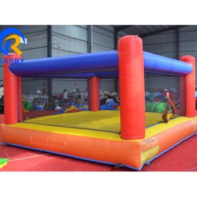 Adultes et enfants Jeu interactif gonflable Ring de boxe Lit rebondissant Trampoline