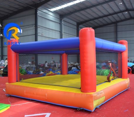 Adultes et enfants Jeu interactif gonflable Ring de boxe Lit rebondissant Trampoline