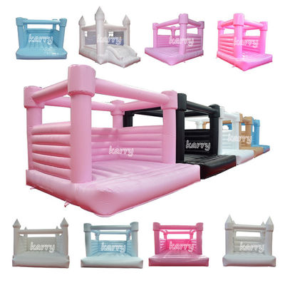 Personnaliser accepté Château gonflable à rebond Combo Slide pour la fête de mariage Moonwalk