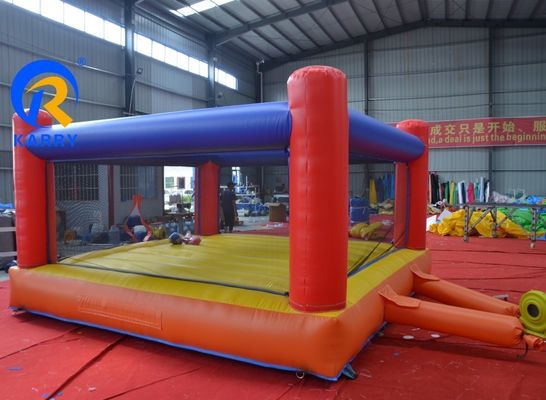 Adultes et enfants Jeu interactif gonflable Ring de boxe Lit rebondissant Trampoline