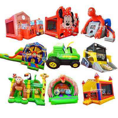 Commercial Inflatable Castle Combo Collection avec kits de réparation de souffleur et logo personnalisé