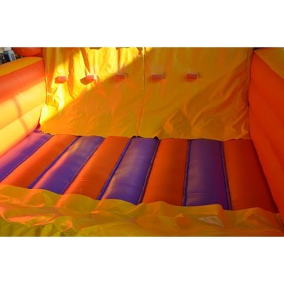 14 ans sur mesure couleur gonflable mur d'escalade pour le jeu de sport sur mesure