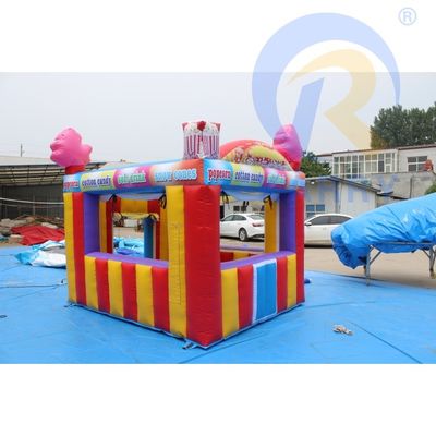 14 ans plus haut Boutique de friandises gonflables Stand Booth Portable et facile à installer