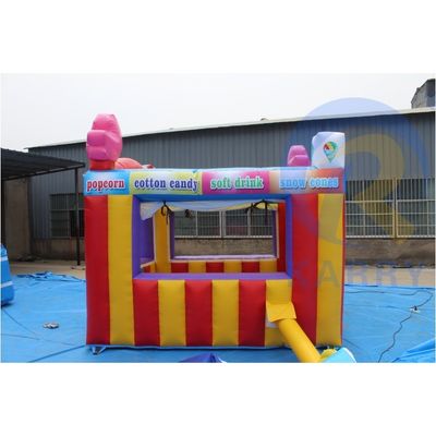 14 ans plus haut Boutique de friandises gonflables Stand Booth Portable et facile à installer