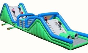 Cours d'obstacles gonflables commerciaux géants