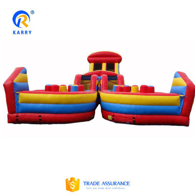 Parcours d'obstacles gonflable pour enfants et adultes sur mesure