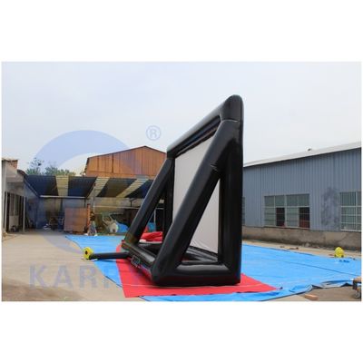 Écran de projection gonflable portable pour les événements en plein air Durable et facile à transporter