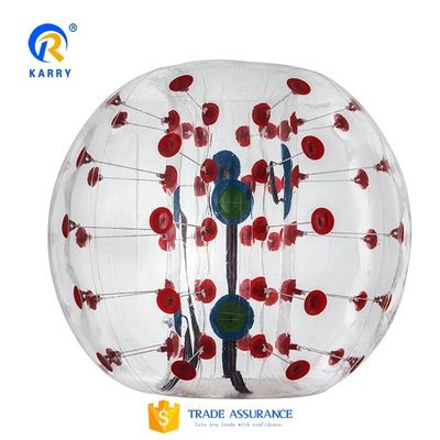 Dia 1m/1.1m/1.2m/1.5m/1.6m/1.8m Boule à bulles gonflables pour le football