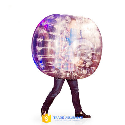 Activités sportives PVC chaud TPU gonflable corps adulte Zorb Soccer humain Bulle de pare-chocs