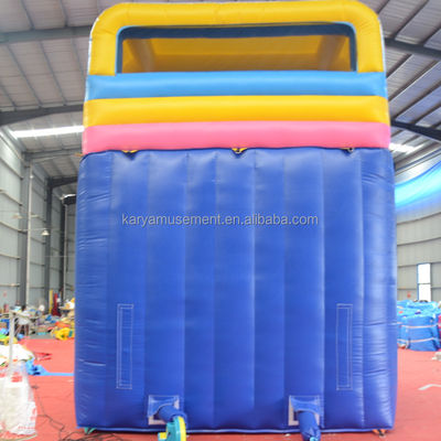 Impression numérique de qualité commerciale PVC Aqua Park toboggan à 2 voies pour adultes et enfants