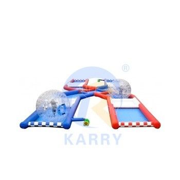 Jouet de sport en plastique ballon gonflable Zorb pour adultes en plein air