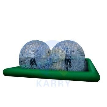Jouet de sport en plastique ballon gonflable Zorb pour adultes en plein air