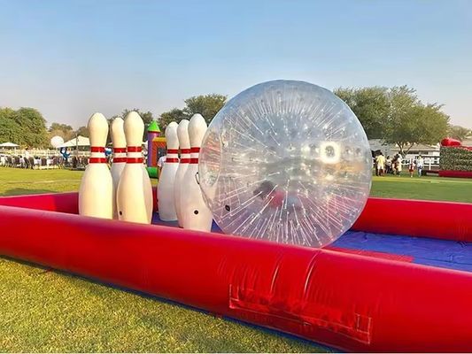 Jouet de sport en plastique ballon gonflable Zorb pour adultes en plein air