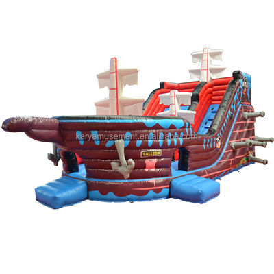 Ex-commercial gonflable pirate Slide Slide d'eau pour le plaisir 8,6x4m ou taille personnalisée